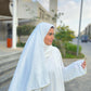 white abaya