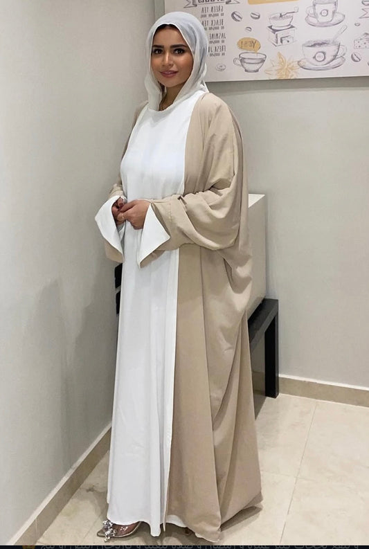 Double face abaya