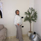 Snowy white blouse