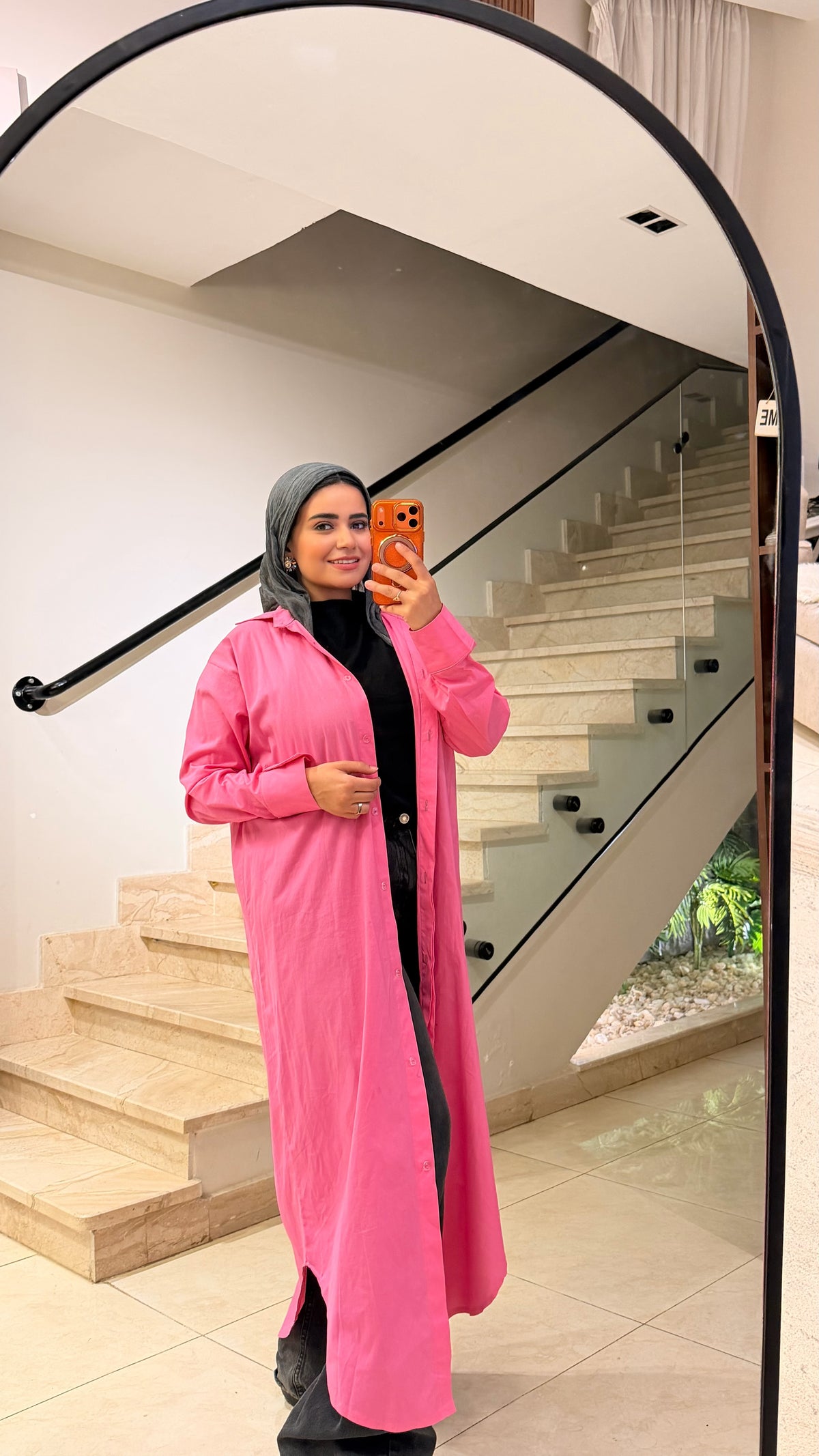 Hot pink chemise